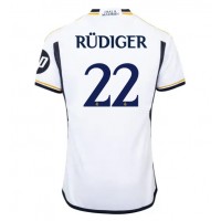 Real Madrid Antonio Rudiger #22 Heimtrikot 2023-24 Kurzarm